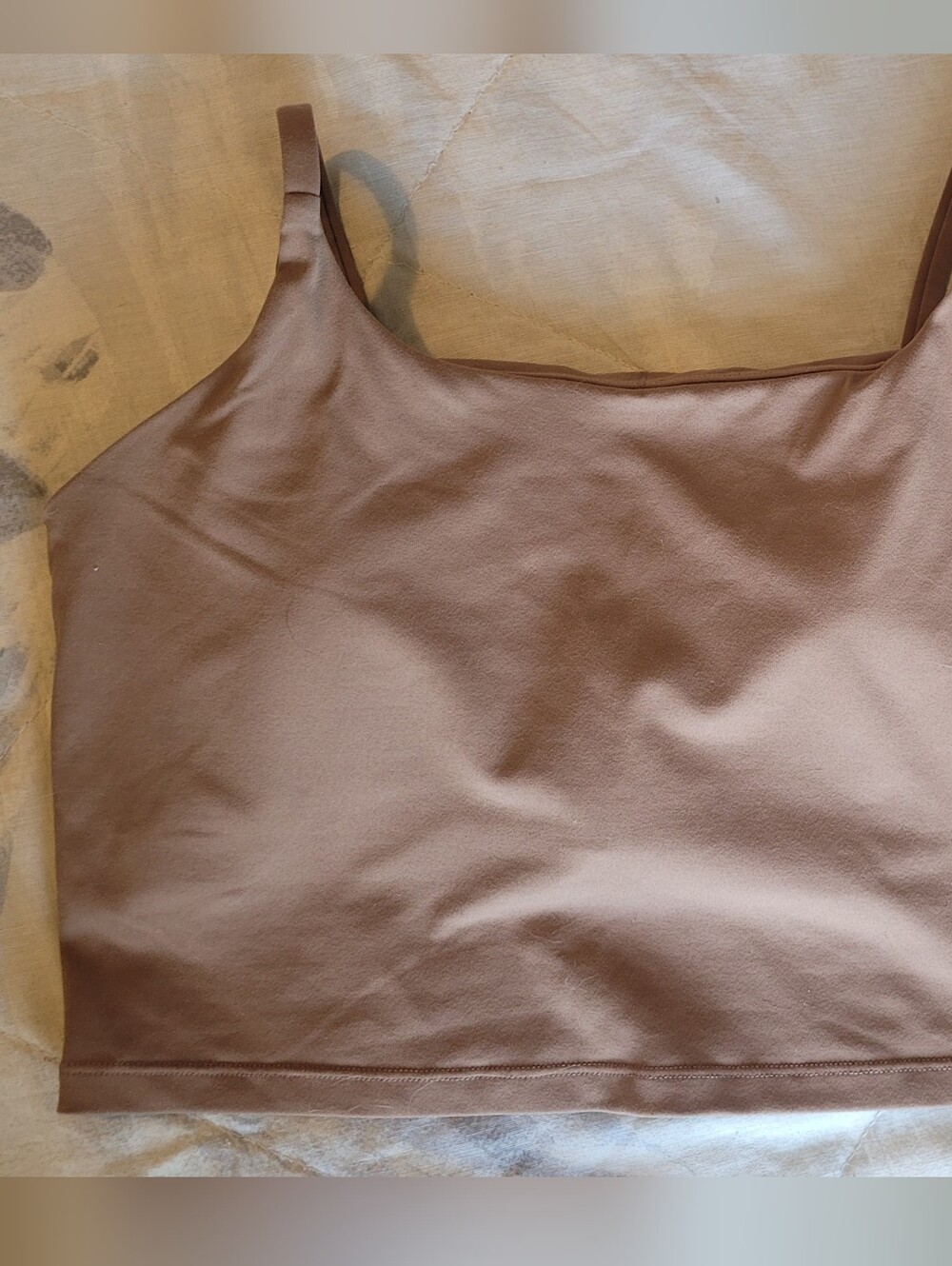 Avia Tan Brown Scoop Neck Camisole